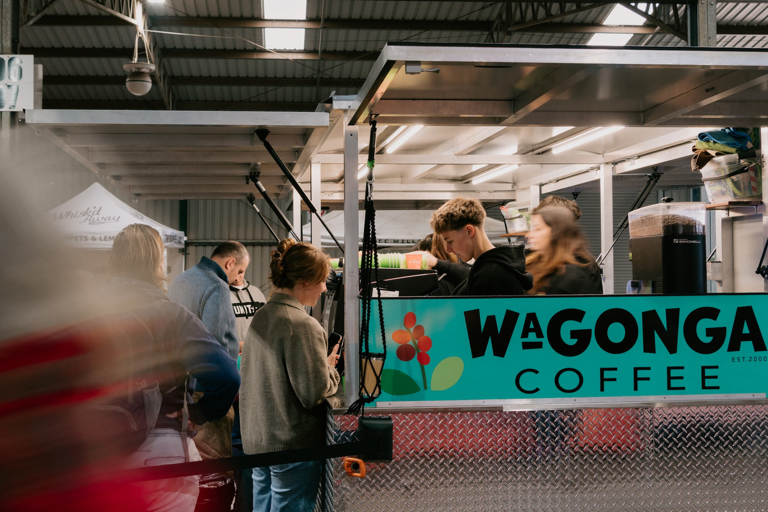 We're at the markets at the crack of dawn, serving your favourites.